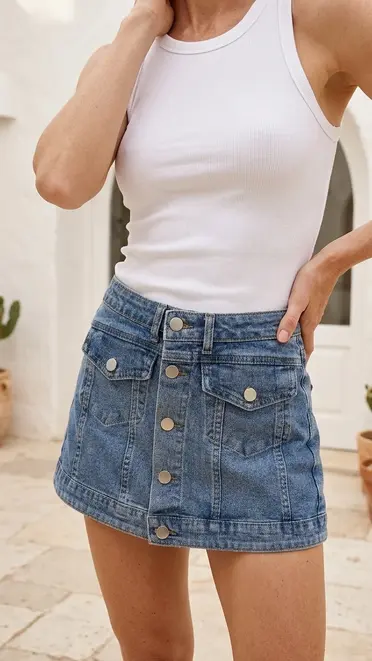 Garde-robe - Short - Jeans