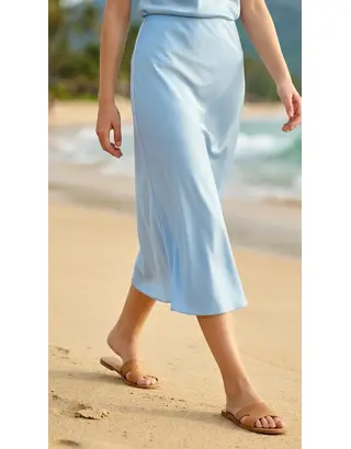 Garde-robe - Lange Rok - Blauw