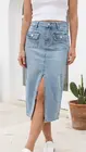 Garde-robe - Halflange Rok - Jeans