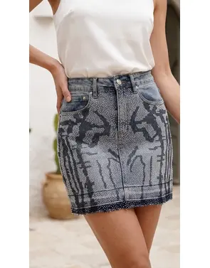 Garde-robe - Korte Rok - Jeans