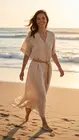 Garde-robe - Lang kleed - Beige