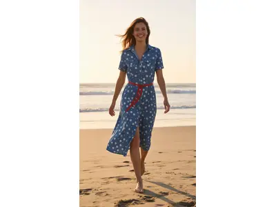 Garde-robe - Halflang Kleedje - Jeans