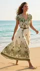 Garde-robe - Lang kleed - Groen