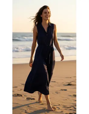 Garde-robe - Lang kleed - Marine