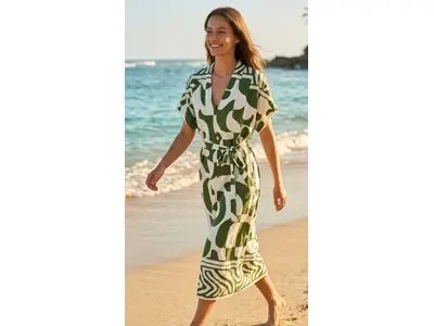 Garde-robe - Lang kleed - Groen