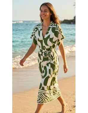 Garde-robe - Lang kleed - Groen