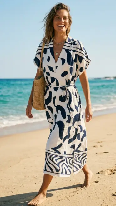 Garde-robe - Lang kleed - Marine