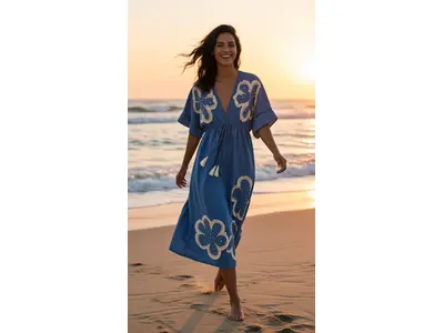 Garde-robe - Lang kleed - Jeans