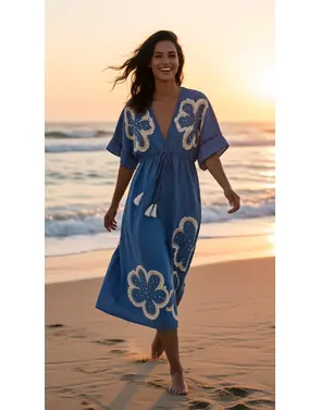 Garde-robe - Lang kleed - Jeans
