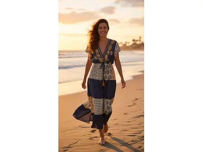 Garde-robe - Lang kleed - Jeans