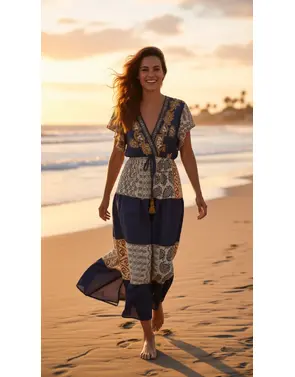 Garde-robe - Lang kleed - Jeans