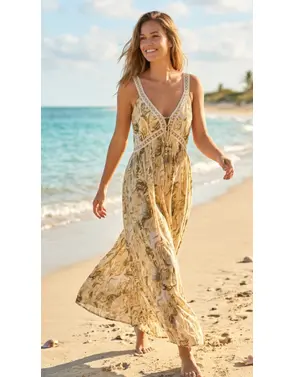 Garde-robe - Lang kleed - Beige