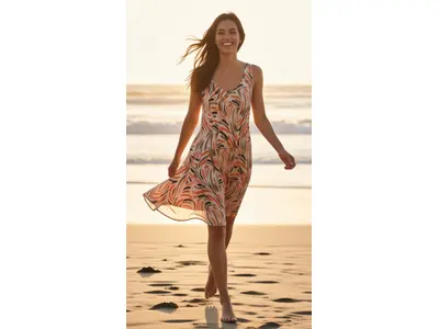 Garde-robe - Kort Kleedje - Oranje