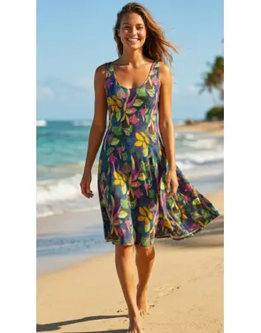 Garde-robe - Kort Kleedje - Groen