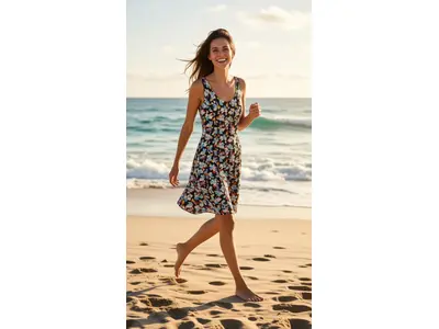 Garde-robe - Kort Kleedje - Multicolor