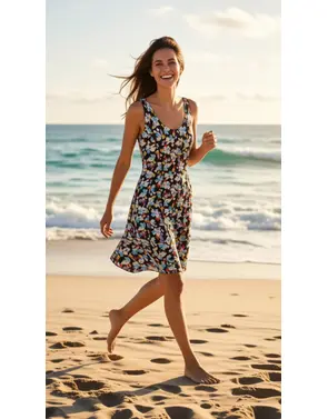 Garde-robe - Kort Kleedje - Multicolor