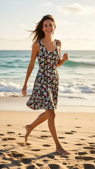 Garde-robe - Kort Kleedje - Multicolor