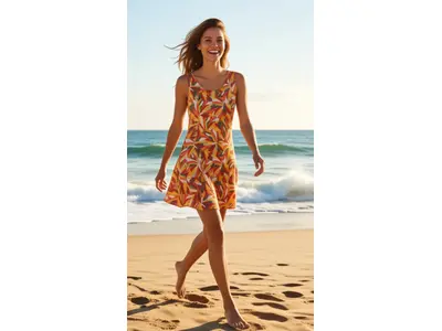 Garde-robe - Kort Kleedje - Oranje
