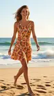 Garde-robe - Kort Kleedje - Oranje