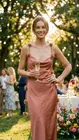 Garde-robe - Lang kleed - Bruin