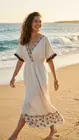 Garde-robe - Lang kleed - Beige-bruin