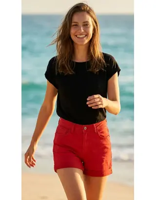 Garde-robe - Short - Rood