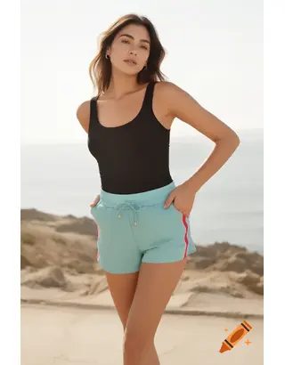 Garde-robe - Short - Blauw