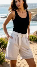 Garde-robe - Short - Beige