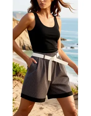 Garde-robe - Short - Bruin