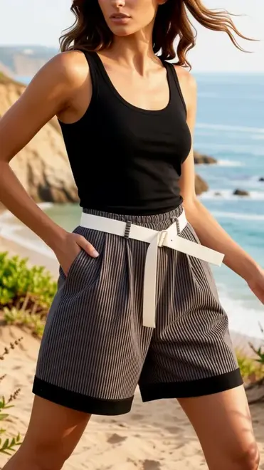 Garde-robe - Short - Bruin