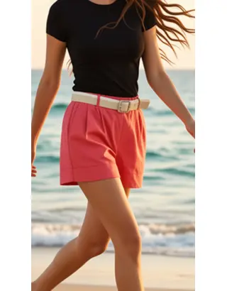 Garde-robe - Short - Coraal