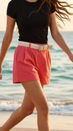 Garde-robe - Short - Coraal