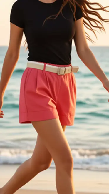 Garde-robe - Short - Coraal