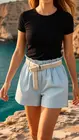 Garde-robe - Short - Blauw