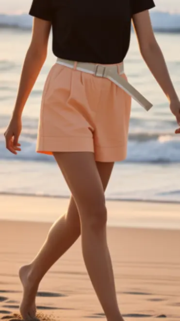 Garde-robe - Short - Oranje