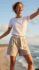 Garde-robe - Short - Beige