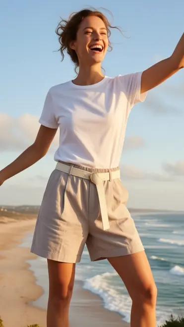 Garde-robe - Short - Beige