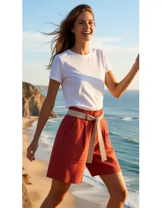 Garde-robe - Short - Bordeaux