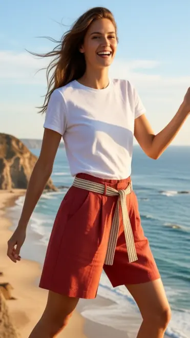 Garde-robe - Short - Bordeaux
