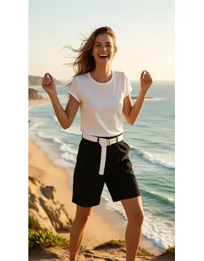 Garde-robe - Short - Zwart