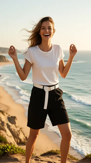 Garde-robe - Short - Zwart