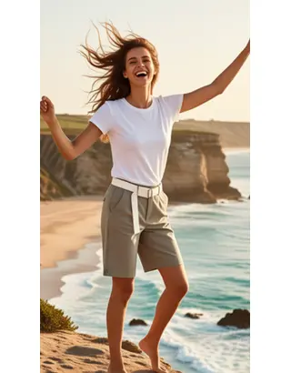 Garde-robe - Short - Taupe