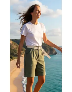 Garde-robe - Short - Groen