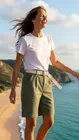 Garde-robe - Short - Groen