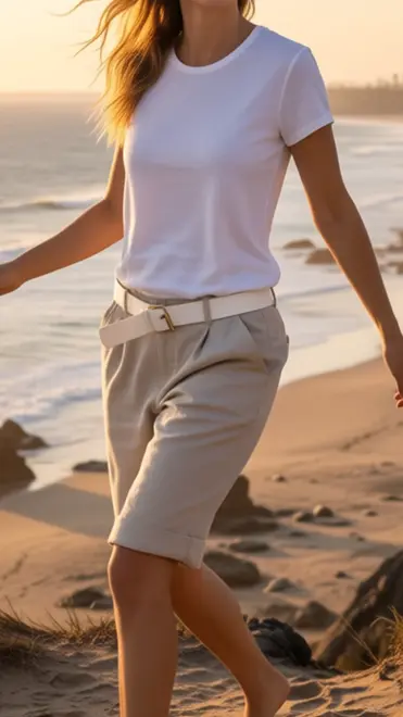 Garde-robe - Short - Beige