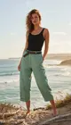 Garde-robe - Lange Broek - Munt
