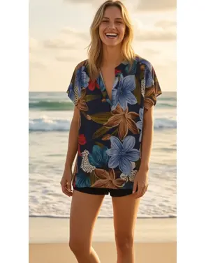 Garde-robe - Blouse - Blauw