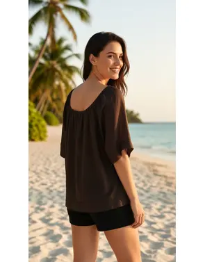 Garde-robe - Blouse - Bruin