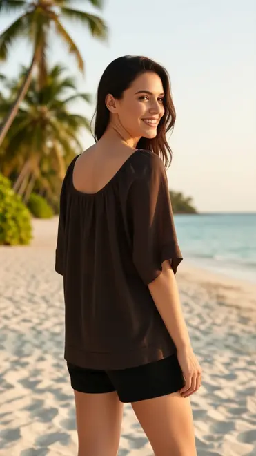 Garde-robe - Blouse - Bruin