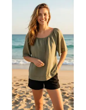 Garde-robe - Blouse - Kaki